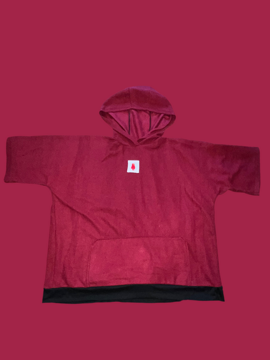 Oversized Short Sleeve Hoodie
